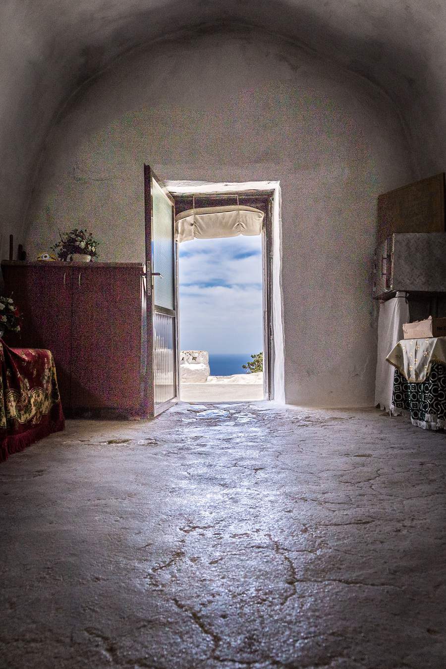  Picture of th view from the Church at Monolithos by Rick McEvoy, interior photographer 