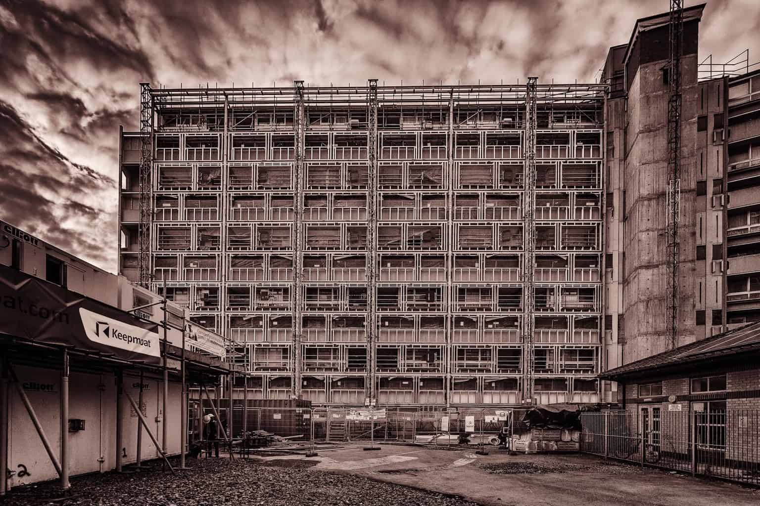  Picture of a construction site in Portsmouth 