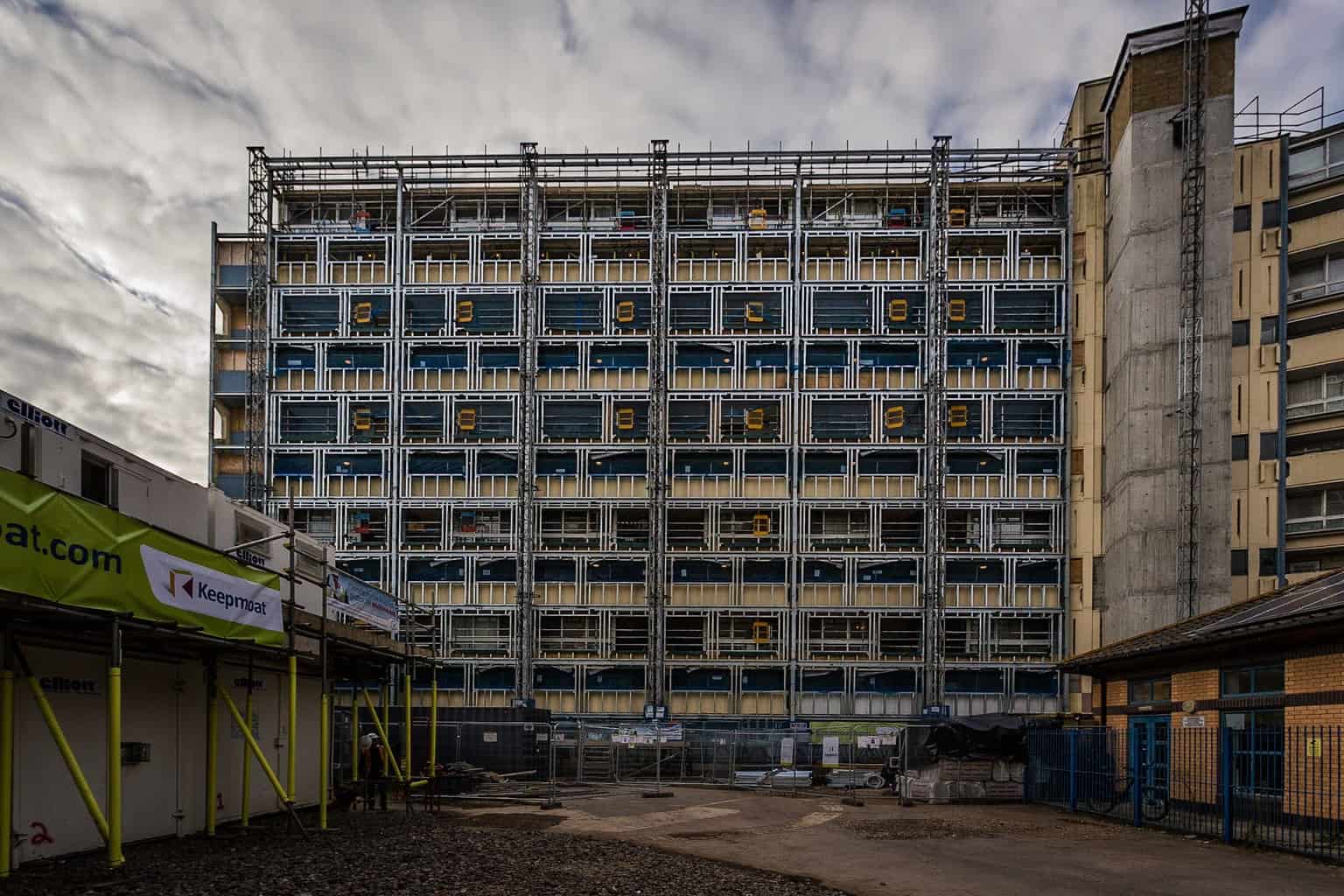  Picture of a construction site in Portsmouth 