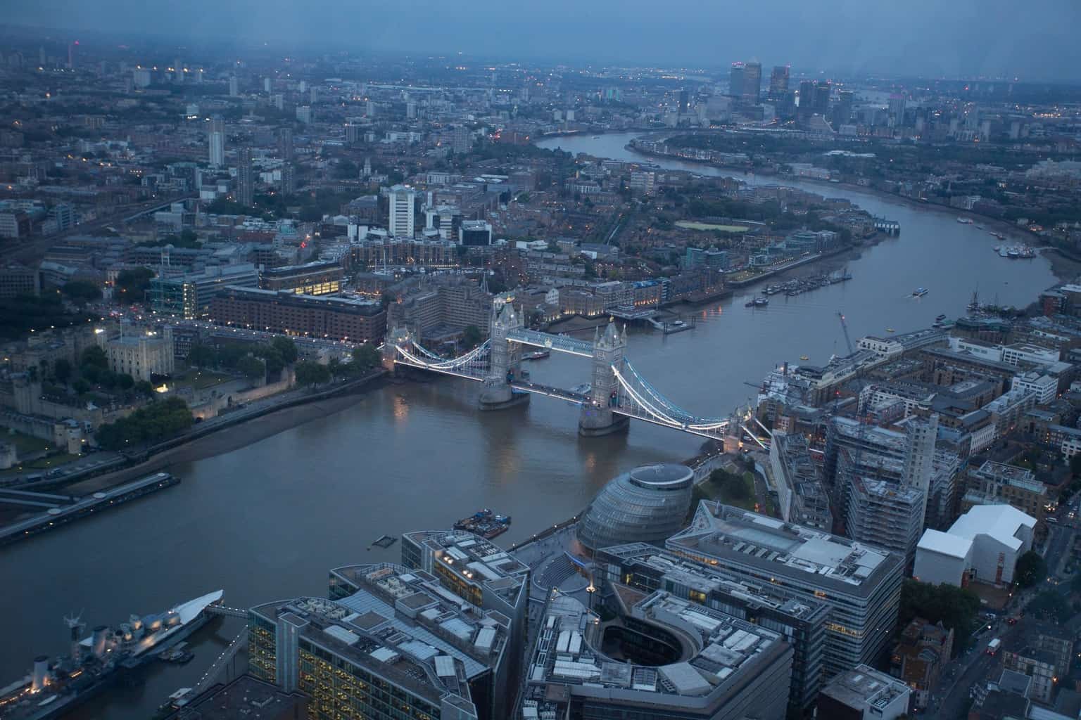  London viewed from the Shard 