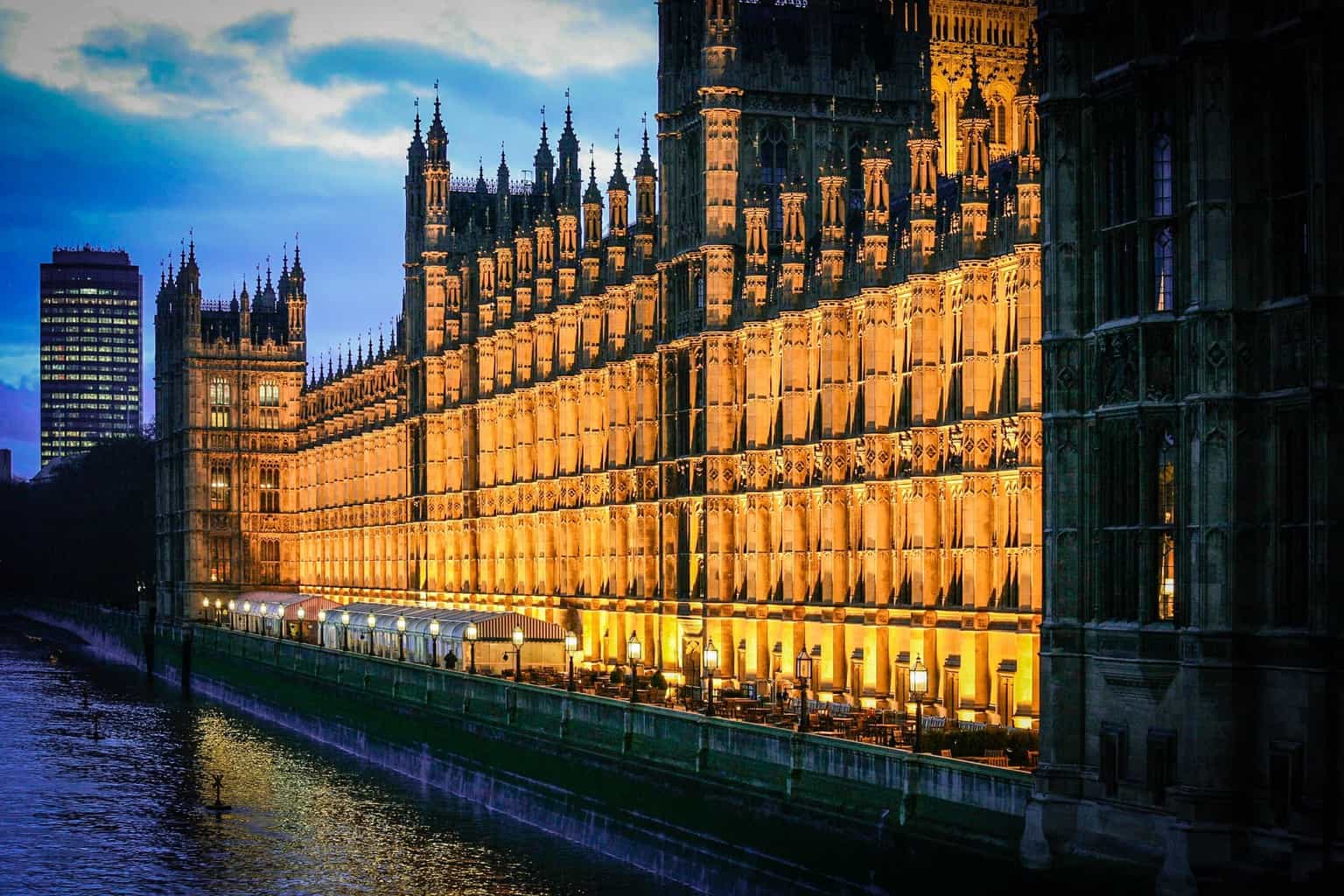  Houses of Parliament, The Palace of Westminster, London 