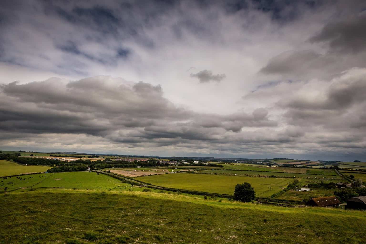  View from Old Sarum, Wiltshire 