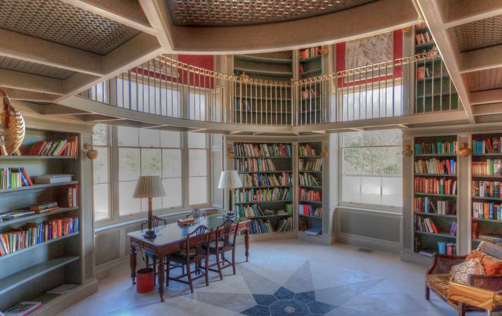  Library, Dorset, by interior photographer Rick McEvoy 