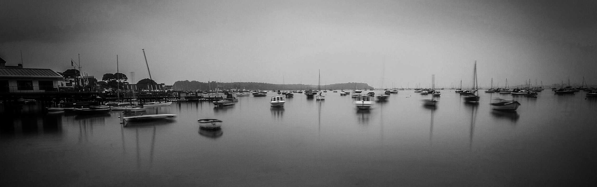  Finally the black and white picture of Sandbanks 