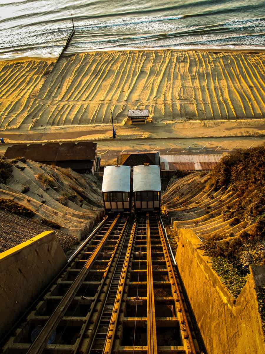  The West Cliff Funicular Railway by Bournemouth Photographer Rick McEvoy 