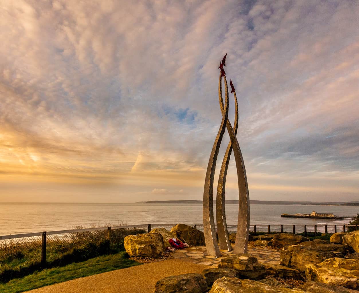  Red Arrows Memorial Sculpture by Rick McEvoy Bournemouth Photographer 