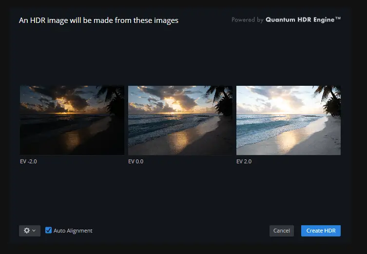  The only thing that I selected was daylight white balance 