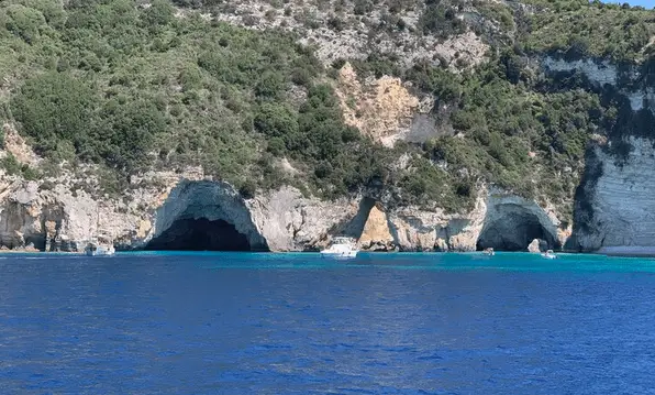The Blue Caves of Paxos