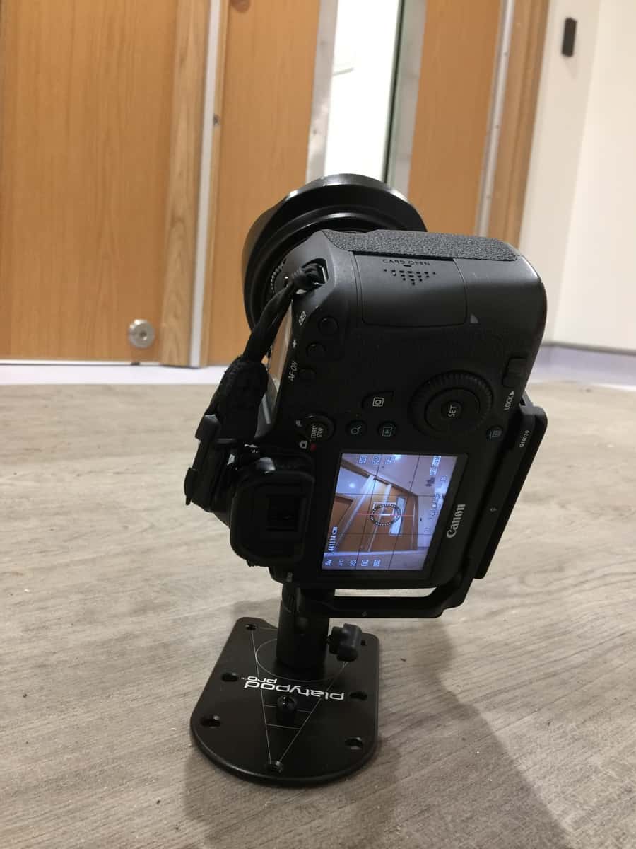  My Canon 6D on the Platypod Pro 