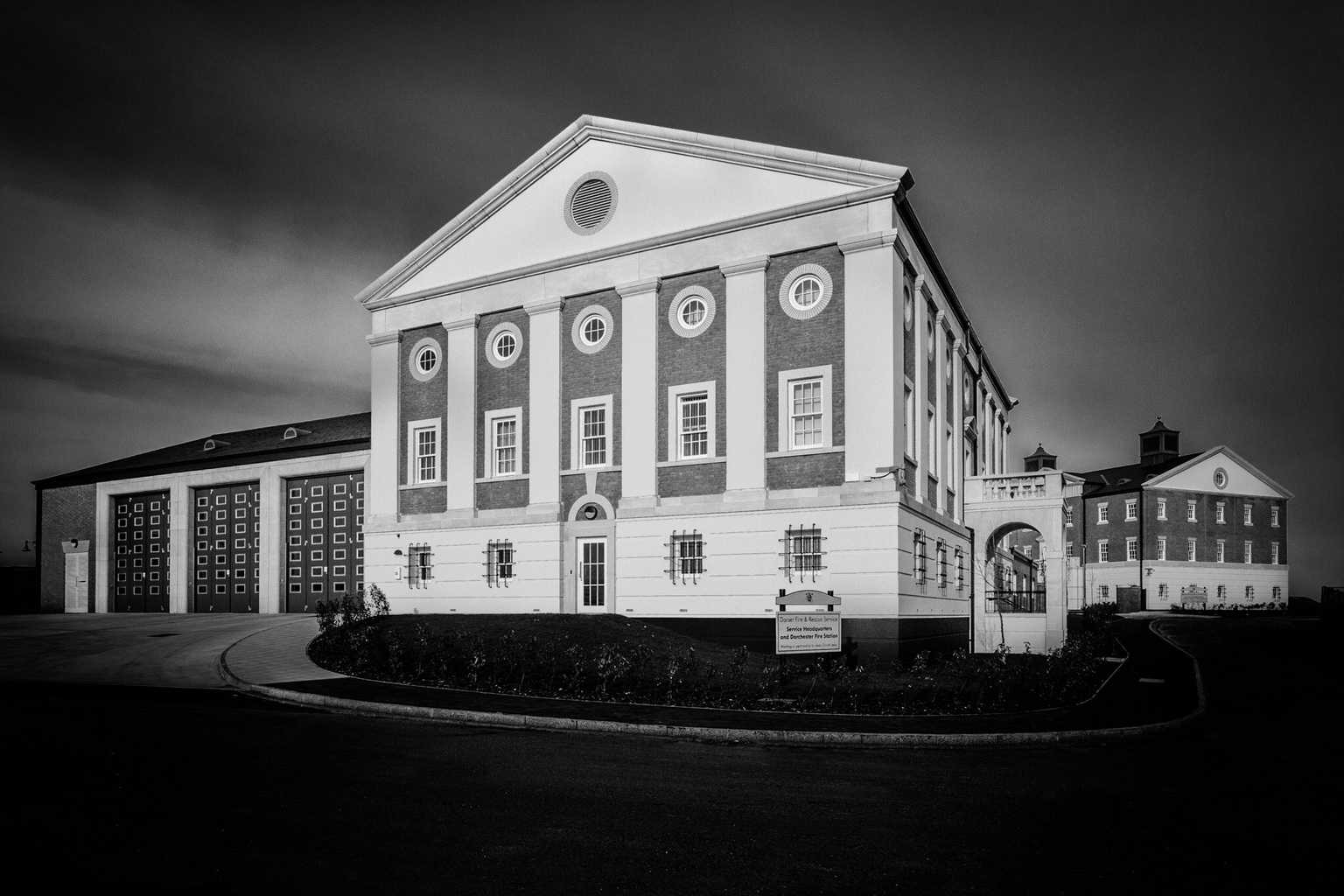  Dorchester Fire Station and DFRS HQ. Pictures of Poundbury.  