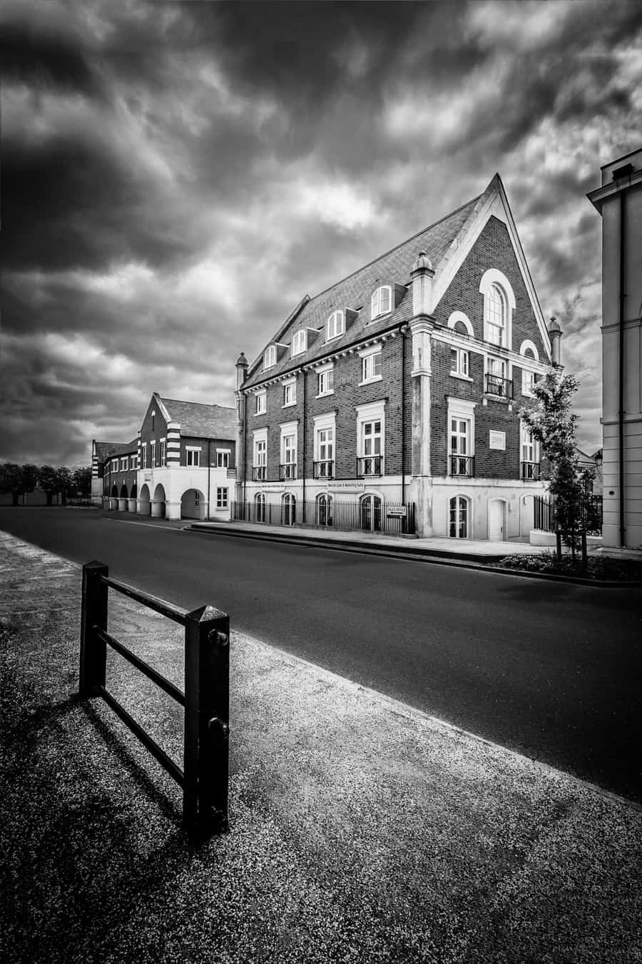  Architectural photography in Poundbury, Dorset.  