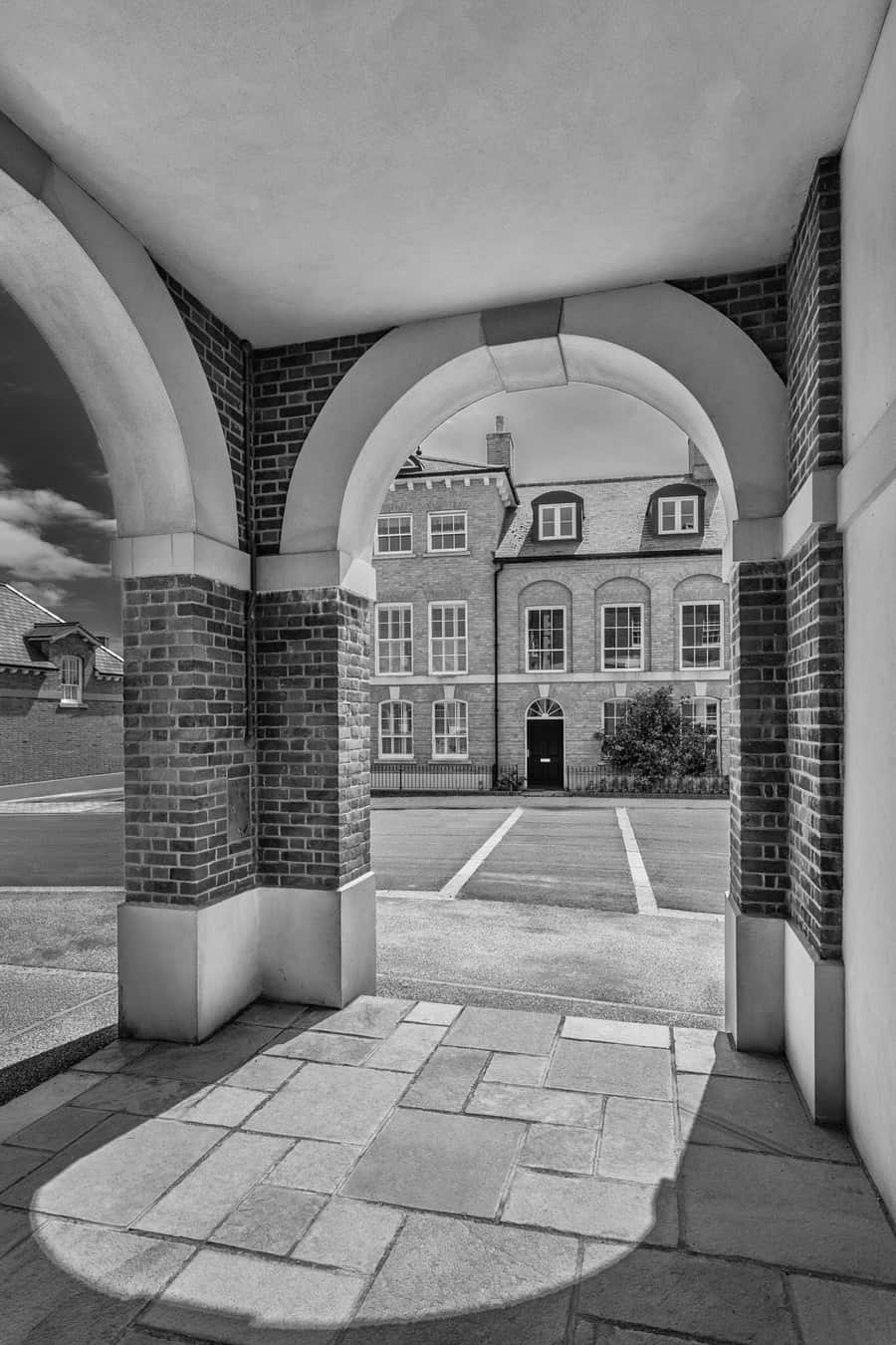  Architecture in Poundbury, Dorset.  