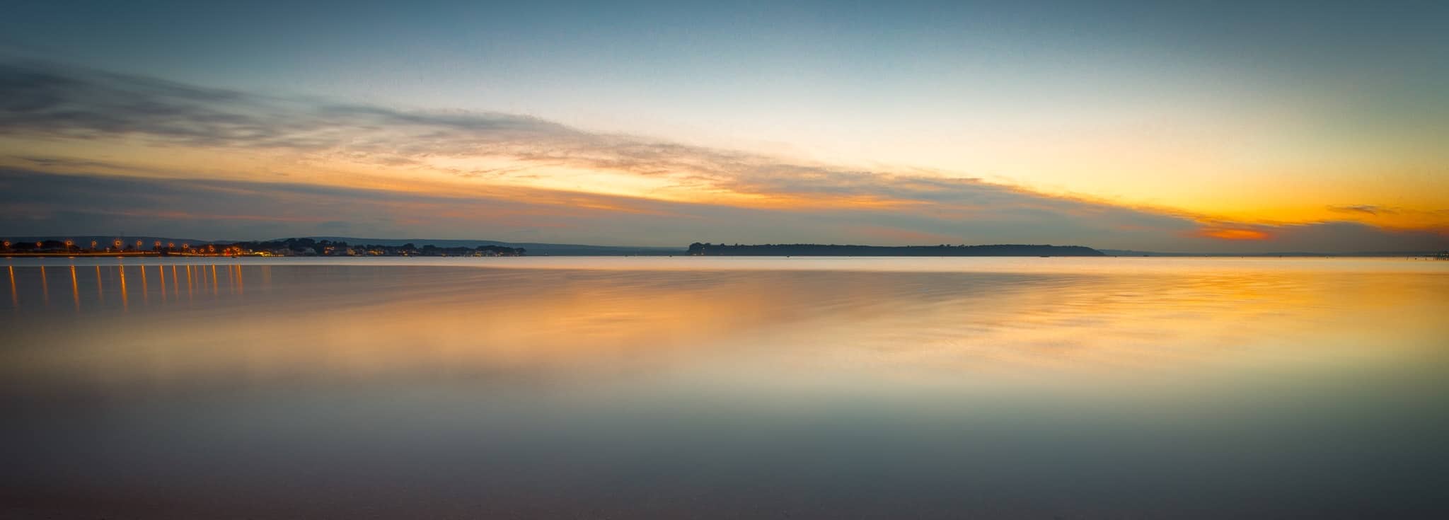  Sunset at Sandbanks by Rick McEvoy landscape photographer in Dorset 