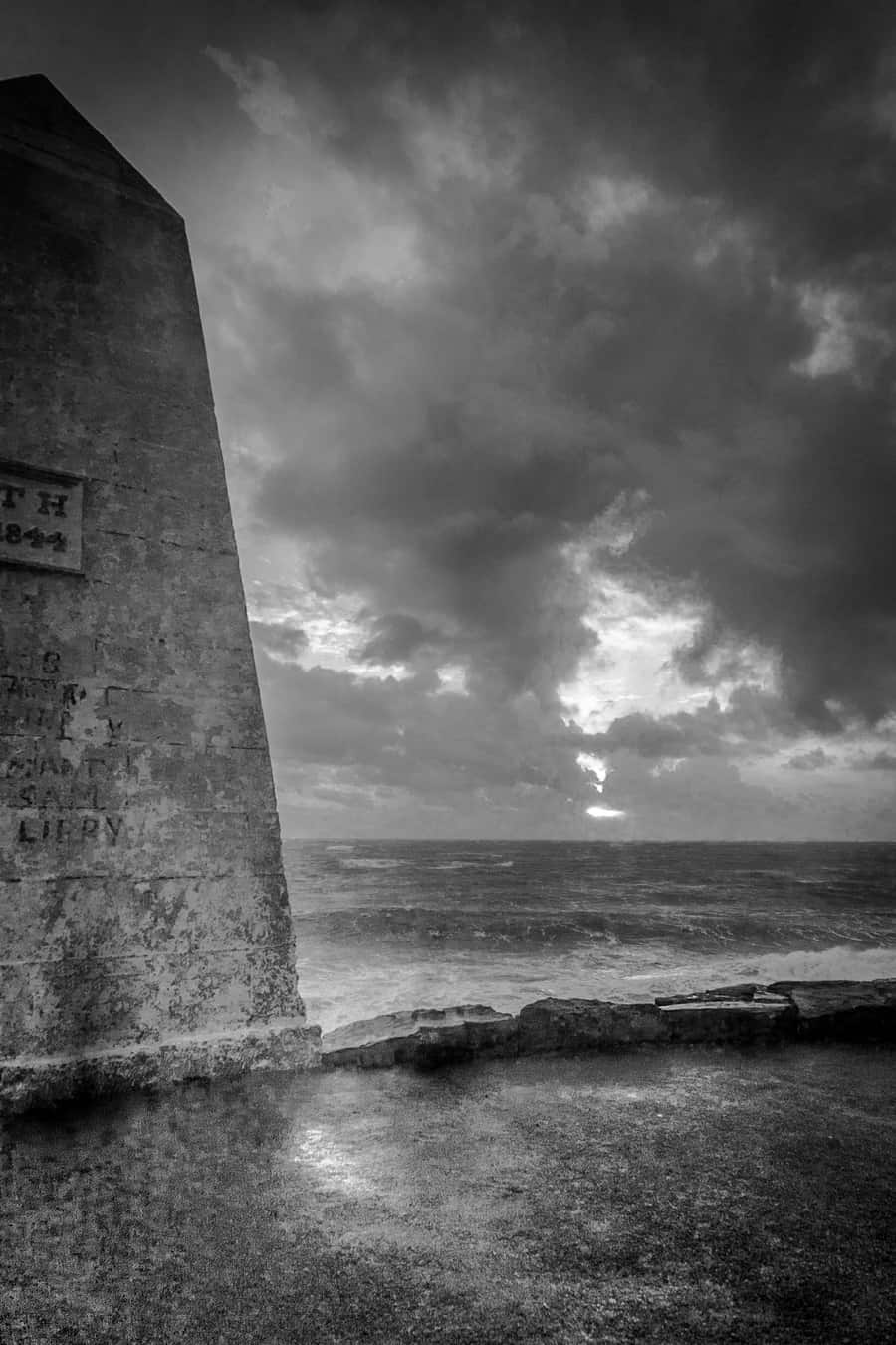  Black and white landscape photography in Dorset by Rick McEvoy 