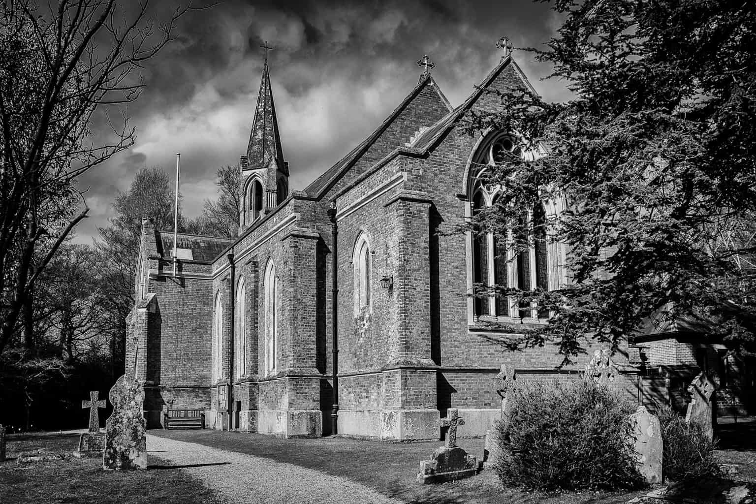  Black and white architectural photography in Hampshire by Rick McEvoy 