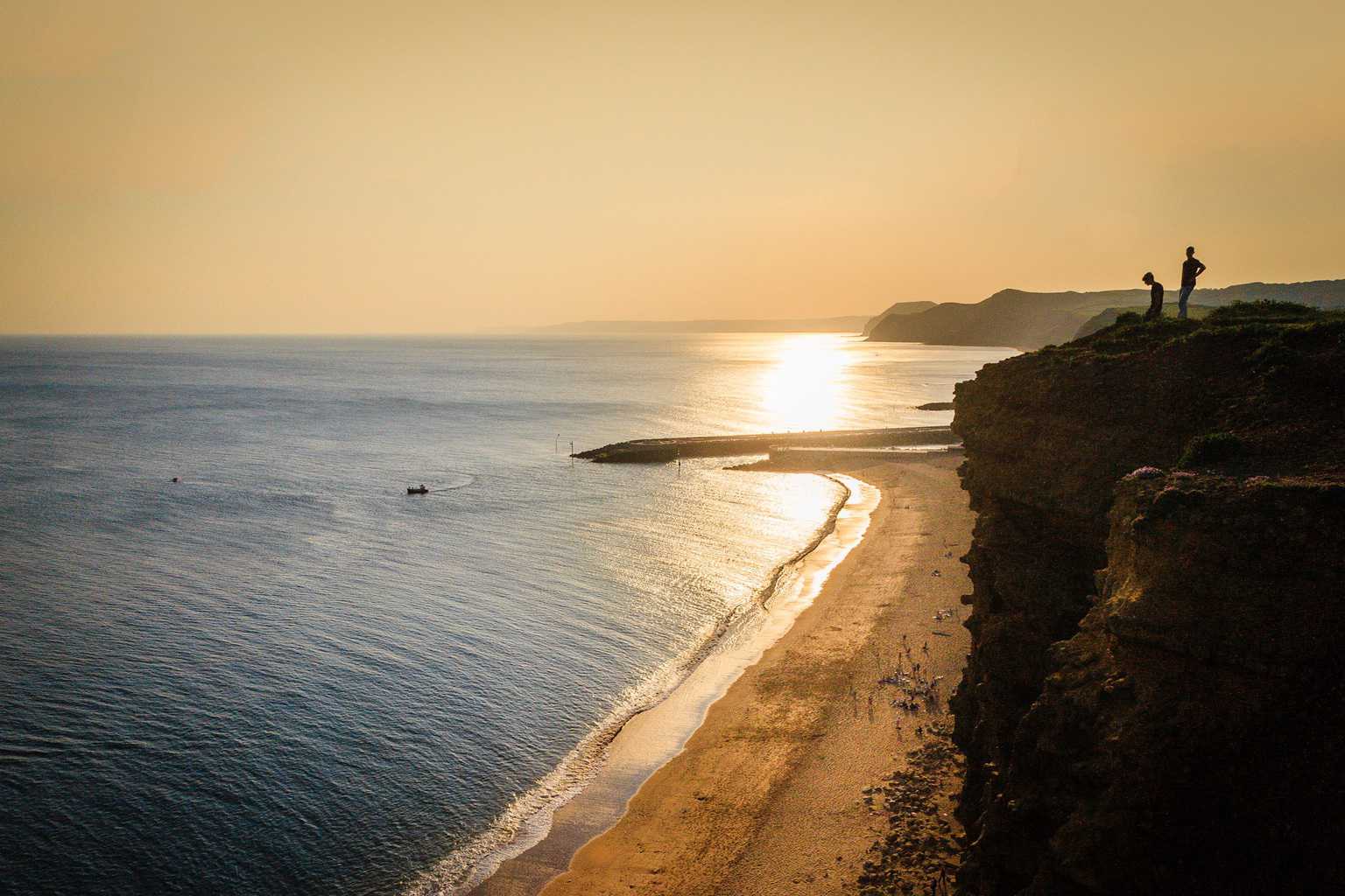  The beach at West Bay - landscape photography in Dorset 