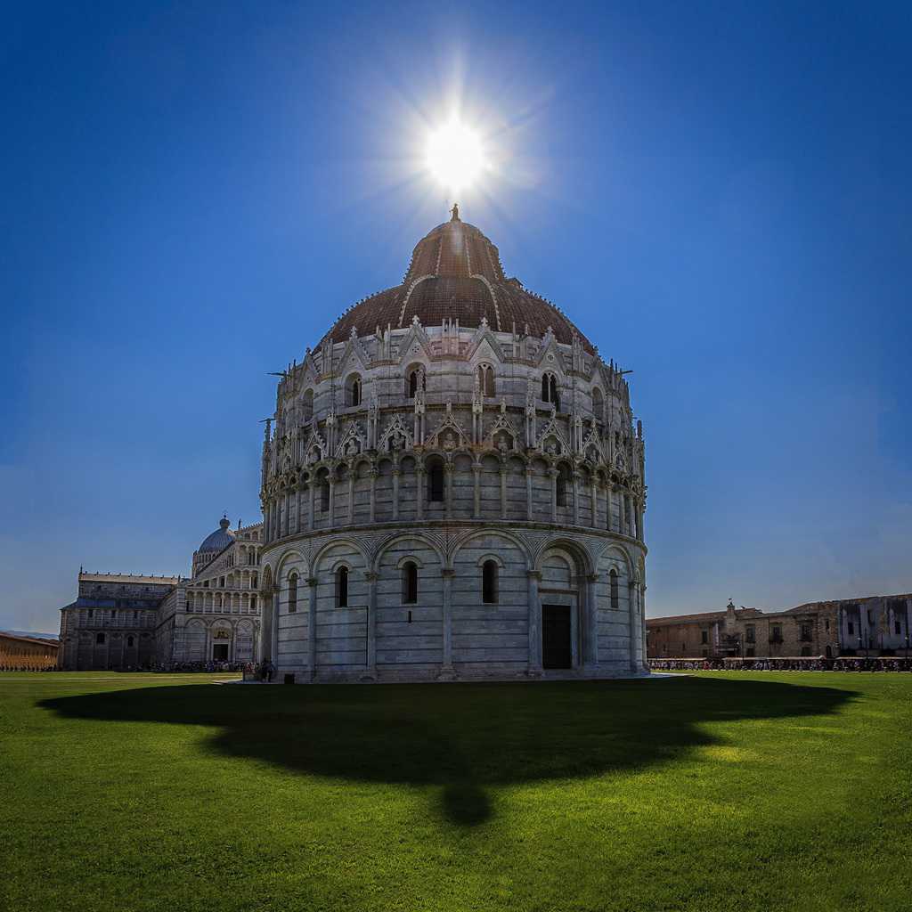  Picture of the Battistero di San Giovanni in Pisa by Rick McEvoy Architectural Photographer 