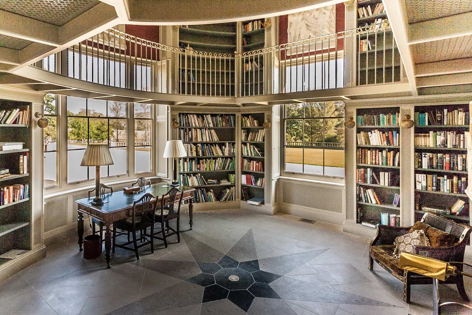  Picture of a library in Dorset - interior photography by Rick McEvoy 