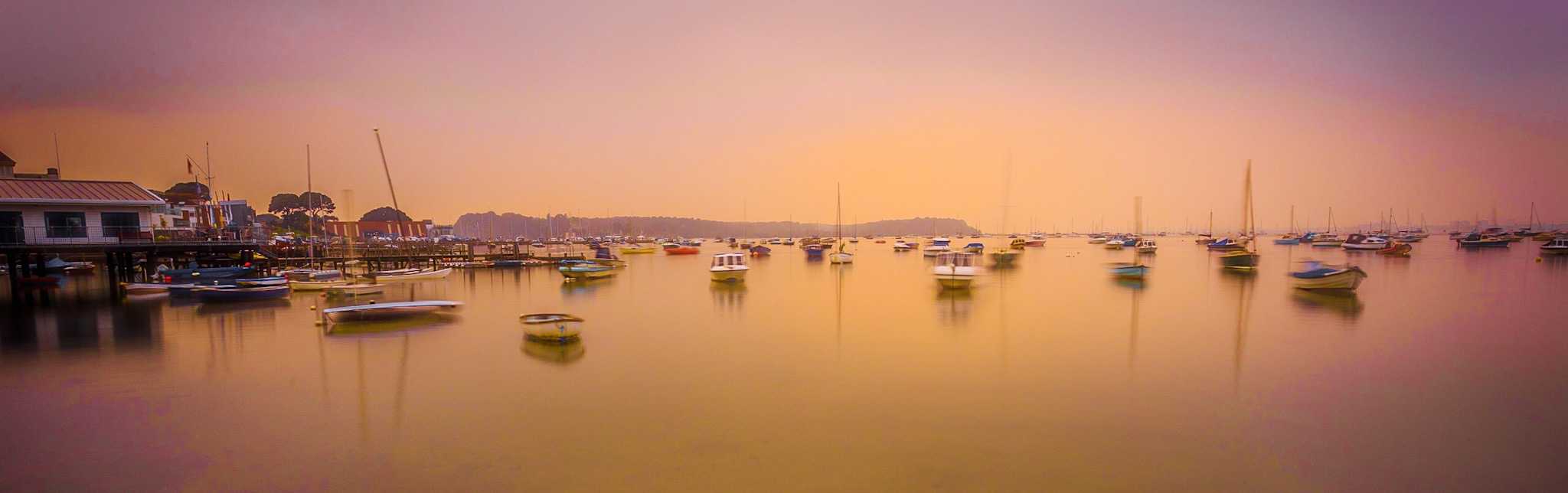  The crop to produce the panoramic picture of Sandbanks 