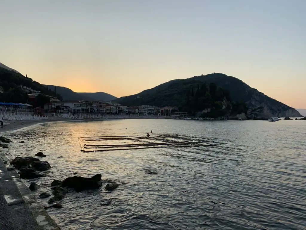 Sunrise in Parga Greece