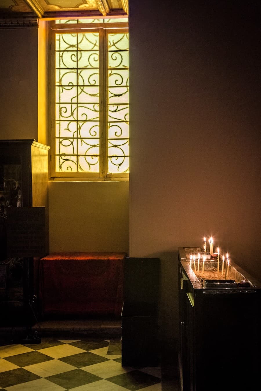  Picture of the lovely light in a church by Rick McEvoy interior photographer 