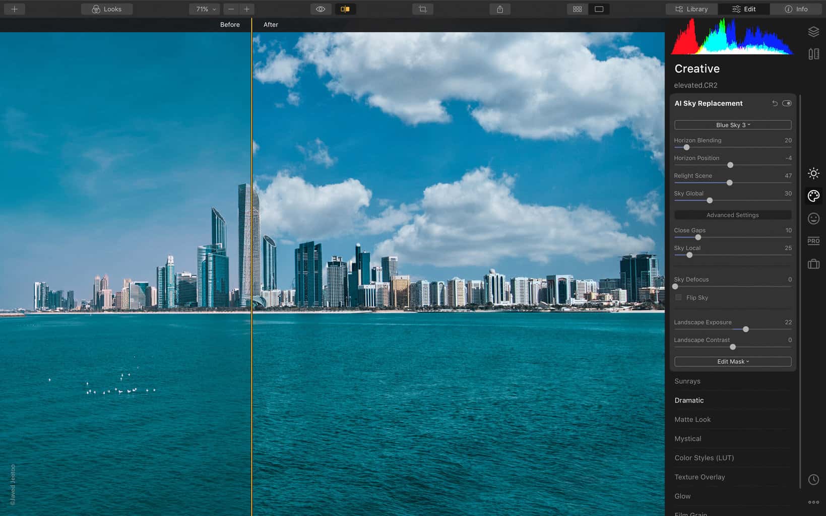 luminar 4 sky pack free