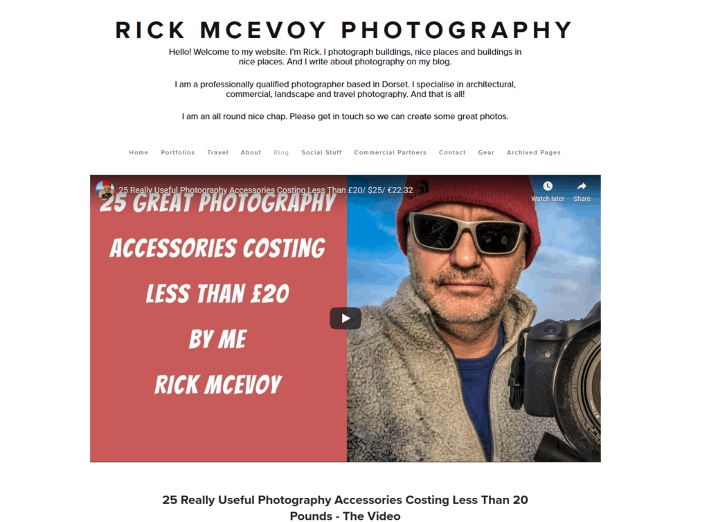 Photography Blog by Rick McEvoy