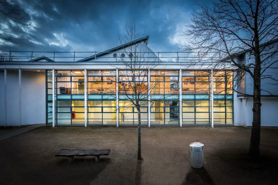  New entrance to the library at the Winchester School of Art 