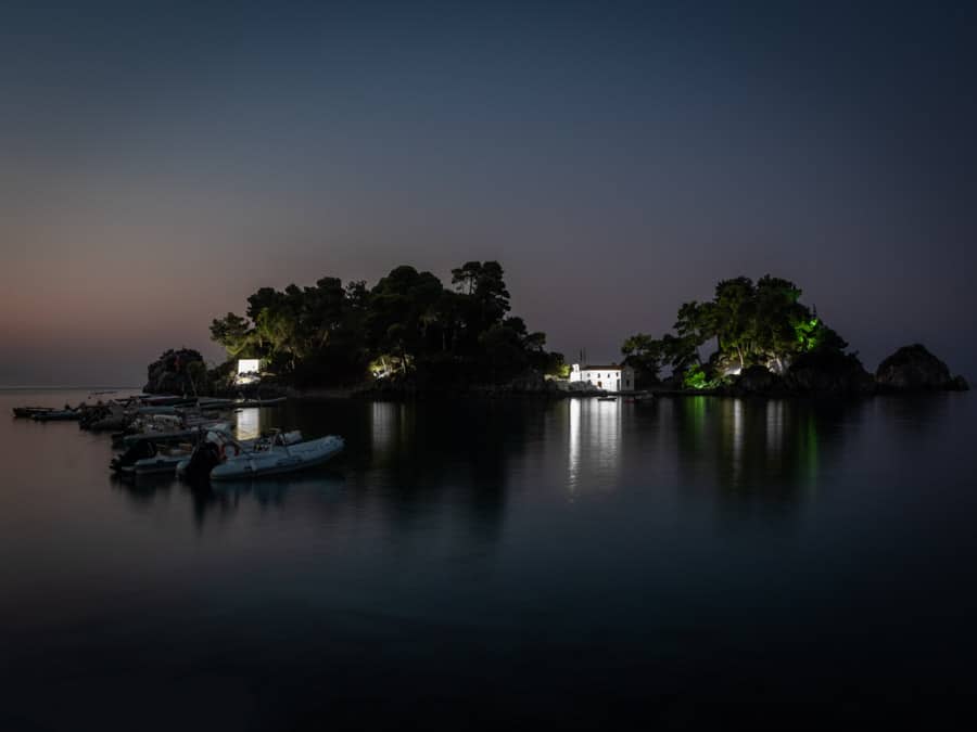  Panagia Chapel Parga photographed before sunrise 