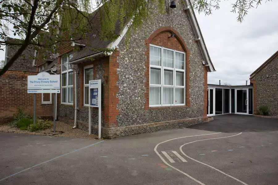  Photo of the refurbished Priory School in Tadley Hampshire 