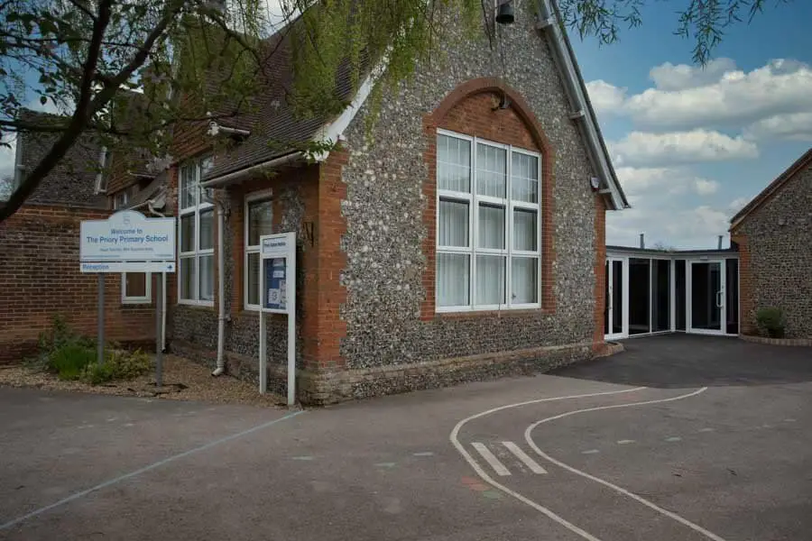  Photo of the refurbished Priory School in Tadley Hampshire with the sky replaced 