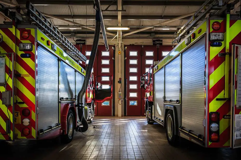 Dorchester Fire Station appliance bay by Rick McEvoy interior photographer.jpg