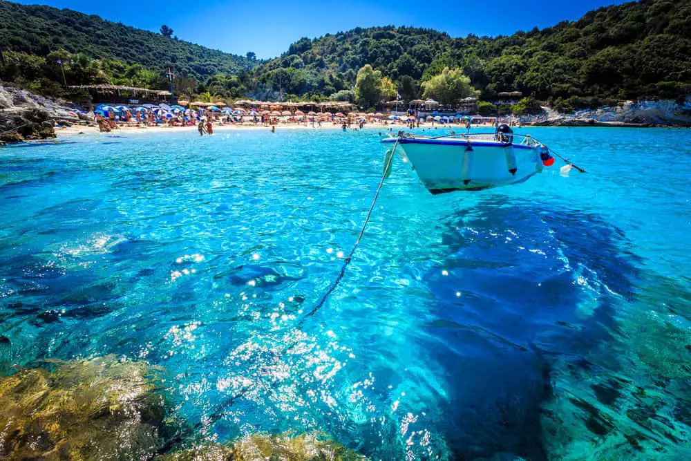 The crystal clear waters of Antipaxos by Rick McEvoy Travel Phot
