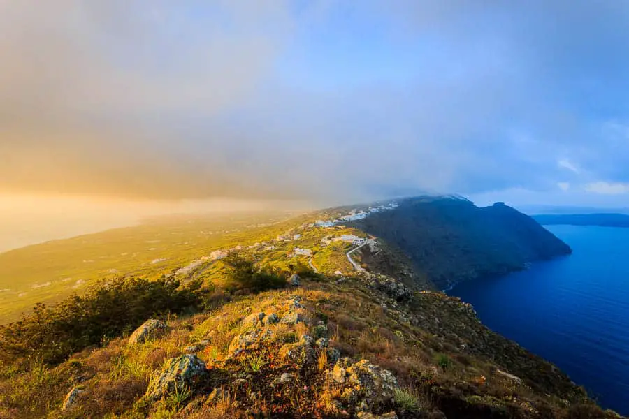 Sunrise on Santorini by Rick McEvoy travel photography